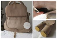 Chlo&Atilde;&copy; Marcie Medium Double Carry Bag in Rope Beige Calfskin