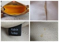 Mulberry Somerset Small Satchel Shoulder Messenger in Oak Pebbled LeatheR