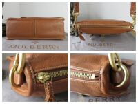 Mulberry Somerset Small Satchel Shoulder Messenger in Oak Pebbled LeatheR