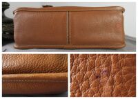 Mulberry Somerset Small Satchel Shoulder Messenger in Oak Pebbled LeatheR