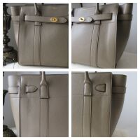 Mulberry Large Zipped Bayswater in Clay Small Classic Grain Leather