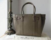 Mulberry Large Zipped Bayswater in Clay Small Classic Grain Leather