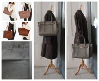 Mulberry Large Zipped Bayswater in Clay Small Classic Grain Leather