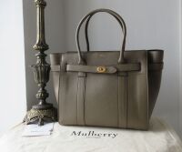 Mulberry Large Zipped Bayswater in Clay Small Classic Grain Leather