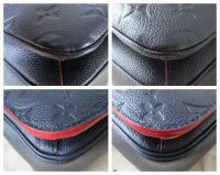 Louis Vuitton Pochette M&Atilde;&copy;tis in Marine Rouge Empreinte