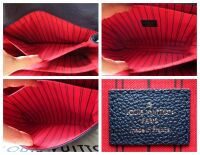 Louis Vuitton Pochette M&Atilde;&copy;tis in Marine Rouge Empreinte