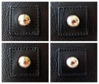 Mulberry Oversized Del Rey Holdall Travel Bag in Black Spongy Pebbled Leath