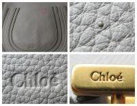 Chlo&Atilde;&copy; Marcie Medium Crossbody Saddle Bag in Cashmere Grey