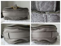 Chlo&Atilde;&copy; Marcie Medium Crossbody Saddle Bag in Cashmere Grey