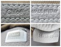 Chlo&Atilde;&copy; Marcie Medium Crossbody Saddle Bag in Cashmere Grey