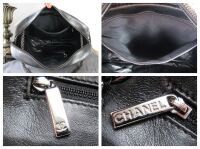 Chanel Large Reissue Camera Case Shoulder Bag in Aged Metallic Black Calfsk