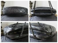Chanel Large Reissue Camera Case Shoulder Bag in Aged Metallic Black Calfsk
