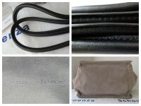 Proenza Schouler Extra Large XL Tote in Dark Taupe Suede with Leather Knot 