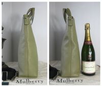 Mulberry Bryn Tote in Summer Khaki Heavy Grain Leather