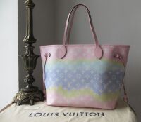 Louis Vuitton Limited Edition Neverfull MM in Escale Pastel Pink without Po