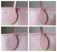 Louis Vuitton Limited Edition Neverfull MM in Escale Pastel Pink without Po