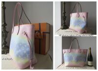 Louis Vuitton Limited Edition Neverfull MM in Escale Pastel Pink without Po