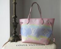 Louis Vuitton Limited Edition Neverfull MM in Escale Pastel Pink without Po