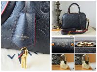 Louis Vuitton Speedy 25 Bandouli&Atilde;&uml;re in Marine Rouge Empreinte