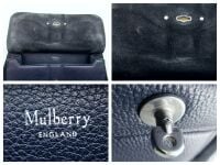 Mulberry Antony Large Messenger in Union Jack Flag Embossed Midnight Small