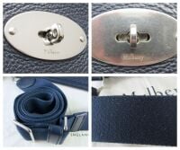 Mulberry Antony Large Messenger in Union Jack Flag Embossed Midnight Small