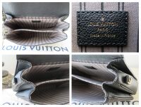 Louis Vuitton Pochette M&Atilde;&copy;tis in Empreinte Noir