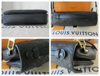 Louis Vuitton Pochette M&Atilde;&copy;tis in Empreinte Noir