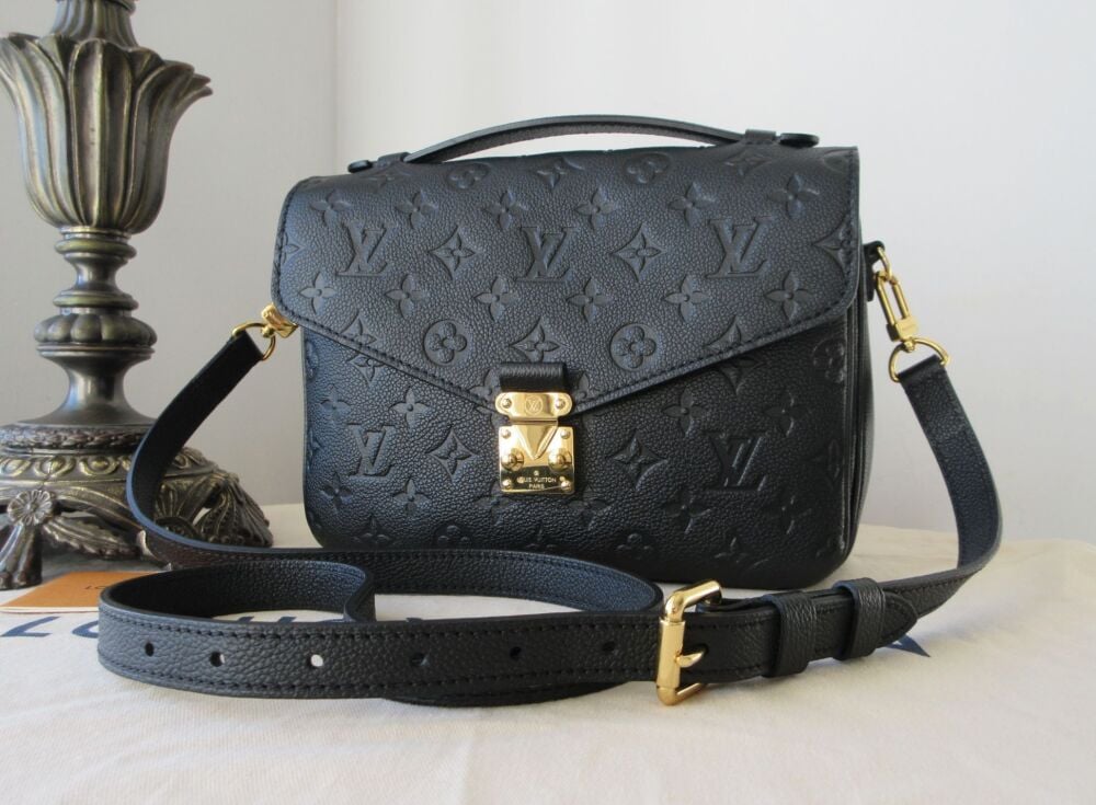 Louis Vuitton Pochette M&eacute;tis in Monogram Empreinte Noir