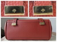 Mulberry Sustainable Icon Mini Alexa in Rust Heavy Grain Leather - New*