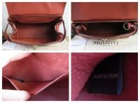 Mulberry Sustainable Icon Mini Alexa in Rust Heavy Grain Leather - New*