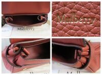 Mulberry Sustainable Icon Mini Alexa in Rust Heavy Grain Leather - New*