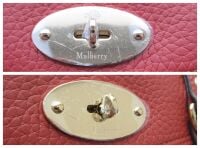 Mulberry Sustainable Icon Mini Alexa in Rust Heavy Grain Leather - New*