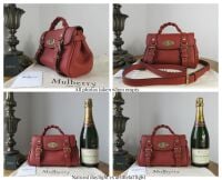 Mulberry Sustainable Icon Mini Alexa in Rust Heavy Grain Leather - New*