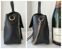 Chlo&Atilde;&copy; Faye Mini Day Bag in Dark Navy Quilted Calfskin