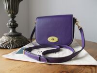 Mulberry Small Darley Satchel in Amethyst Silky Calf