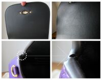 Mulberry Small Darley Satchel in Amethyst Silky Calf