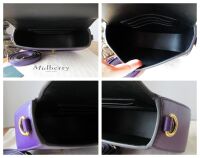 Mulberry Small Darley Satchel in Amethyst Silky Calf