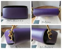 Mulberry Small Darley Satchel in Amethyst Silky Calf