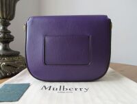 Mulberry Small Darley Satchel in Amethyst Silky Calf