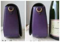 Mulberry Small Darley Satchel in Amethyst Silky Calf