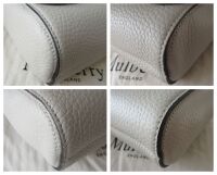 Mulberry Regular Lily in Chalk Heavy Grain Leather with Golden Brass Hardwa