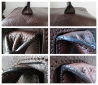 Mulberry Classic Heritage Bayswater in Chocolate Natural Vegetable Tanned L