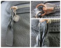 Mulberry Somerset Messenger Hobo in Graphite Pebbled Leather