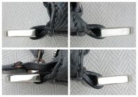 Mulberry Somerset Messenger Hobo in Graphite Pebbled Leather