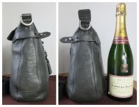 Mulberry Somerset Messenger Hobo in Graphite Pebbled Leather