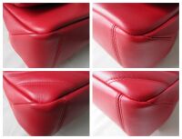 Bvlgari Serpenti Cabochon Small Flap Bag in Soft Carmine Red Calfskin Nappa