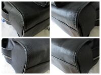 Proenza Schouler PS13 Small Tote in Black Goatskin