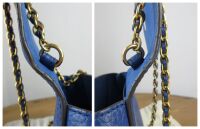 Mulberry Mini Lily in Indigo Blue Heavy Grain