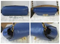 Mulberry Mini Lily in Indigo Blue Heavy Grain