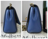 Mulberry Mini Lily in Indigo Blue Heavy Grain